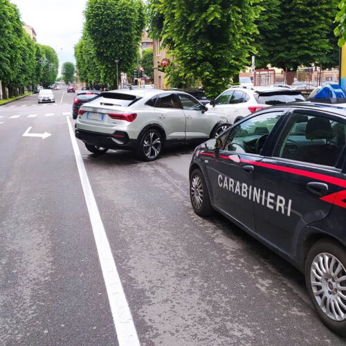 Perde il controllo e finisce contro i mezzi in sosta