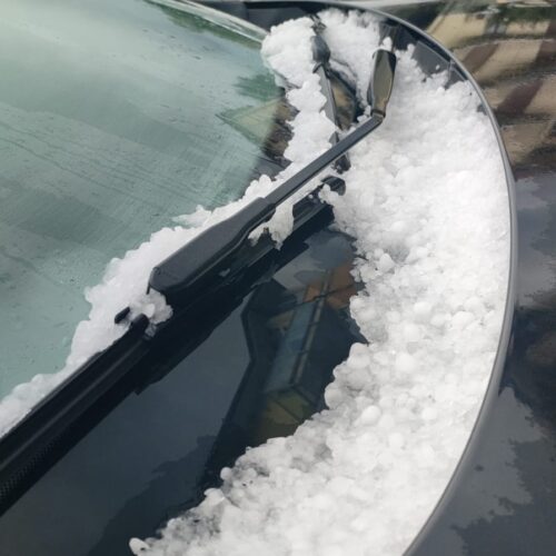 Maltempo: grandine anche ad Acqui Terme