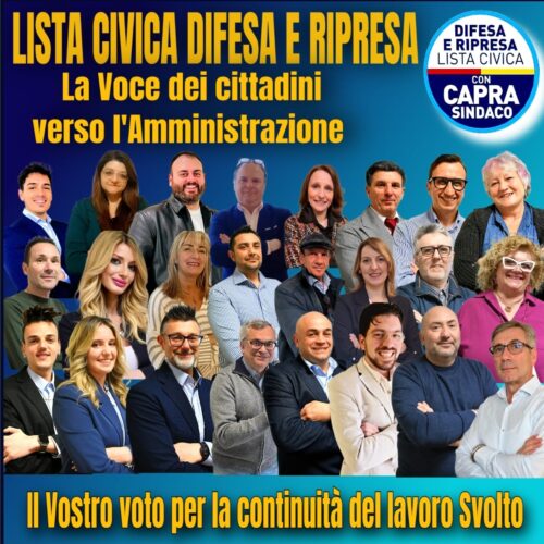 Elezioni Casale: domenica la presentazione dei candidati della lista civica Difesa e Ripresa