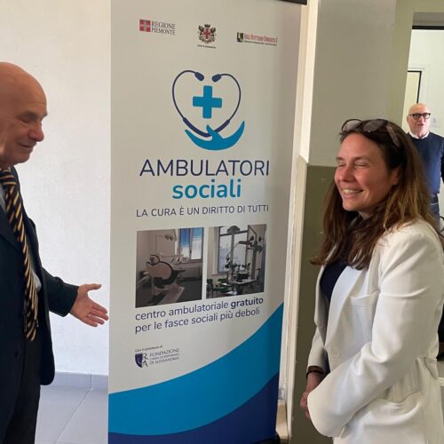 Ad Alessandria la visita del ministro per le Disabilità Alessandra Locatelli agli ambulatori sociali