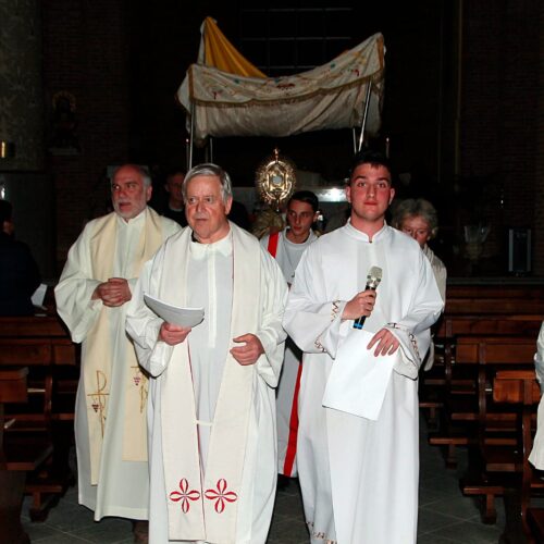 A Frugarolo la processione in occasione del Corpus Domini [FOTO]
