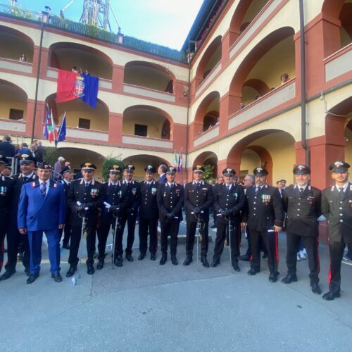 Festa per i 210 anni dell’Arma: i Carabinieri premiati
