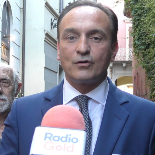 Elezioni Piemonte, ad Alessandria il candidato presidente Cirio: “Abbatteremo le liste d’attesa”