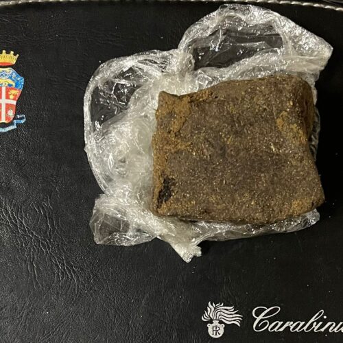 Controlli contro lo spaccio nelle campagne di Pavia: recuperato panetto di hashish da 200 grammi