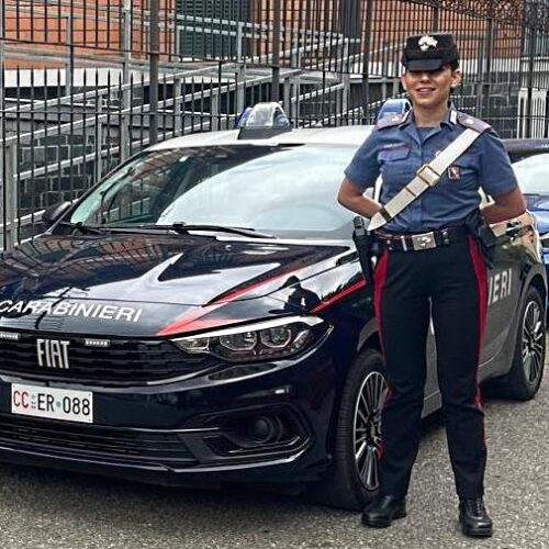 Primo Carabiniere donna alla Stazione Carabinieri di Serravalle
