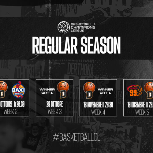 Bertram Derthona: il calendario della BCL 2024/2025