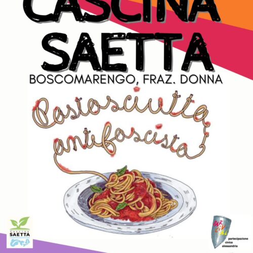 Pastasciutta antifascista organizzata da Libera e Anpi