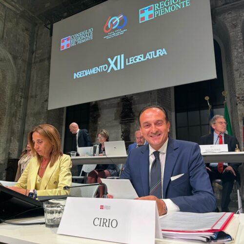 Cirio sul futuro del Piemonte: “Servono equilibrio e condivisione”. Tra le sfide il taglio delle liste d’attesa