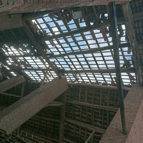 Ad Alluvioni oltre 30 tetti di edifici danneggiati dalle raffiche di vento