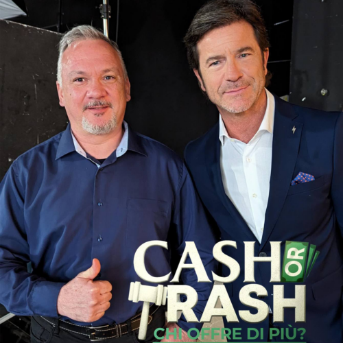 Rino e i suoi cavatappi stasera a Cash or Trash