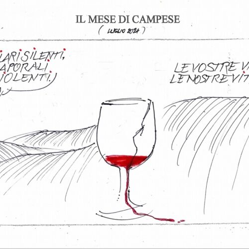 Le vignette di luglio firmate dall’artista valenzano Ezio Campese