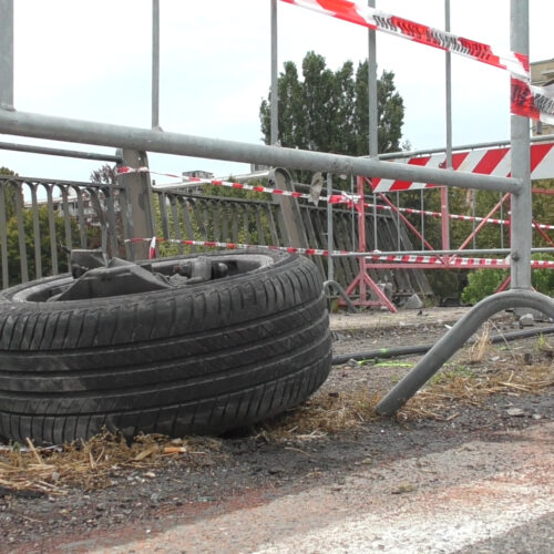 Tragedia ad Alessandria: le immagini del ponte Tiziano dopo l’incidente mortale