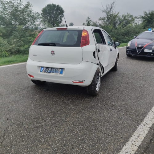 Incidente lungo la Sp180 tra Frugarolo e Spinetta  