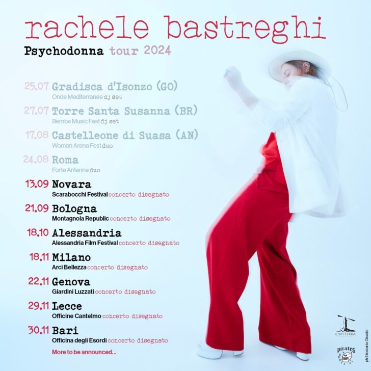 Rachele Bastreghi torna in tour con Un Giorno Da Psychodonna