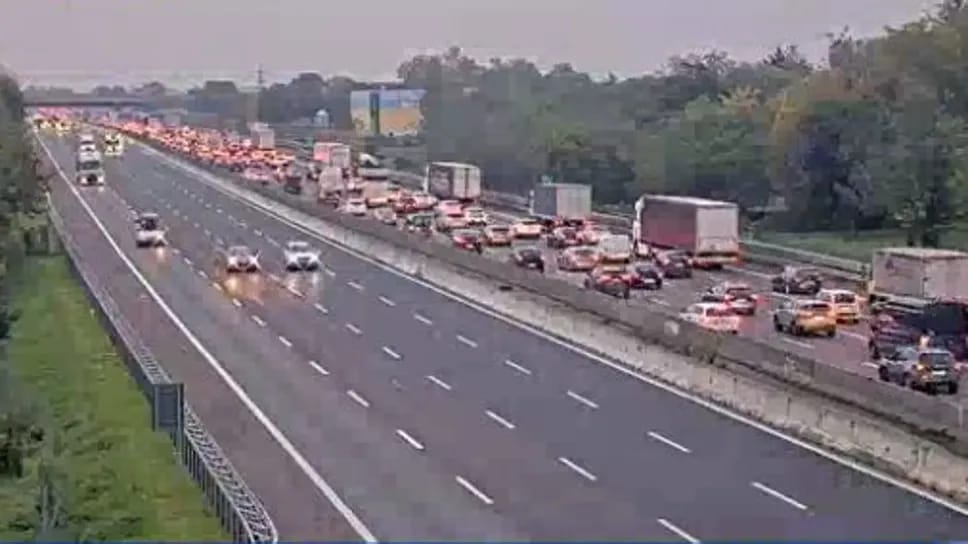 Maxi incidente sull’A4: traffico in tilt tra Bergamo e Capriate