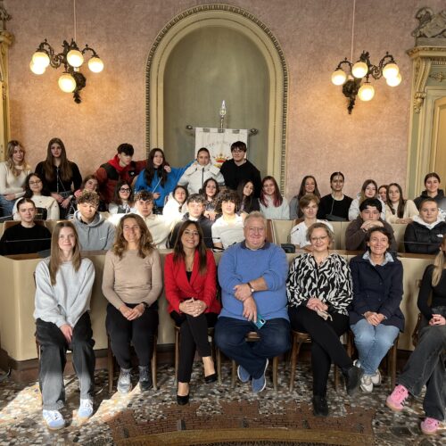 Scambio internazionale: la 3B del “Galilei” guida il tour di Voghera