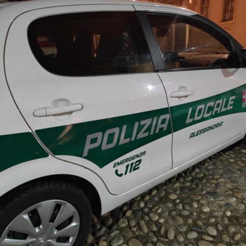 Incidente in via Chiesa ad Alessandria: sul posto la Polizia Locale e il 118