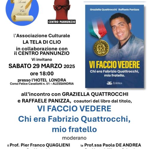 Sabato la presentazione del libro su Fabrizio Quattrocchi