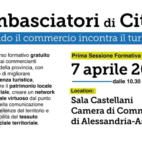 I commercianti diventano “Ambasciatori di città”: un corso per rendere più accogliente la provincia