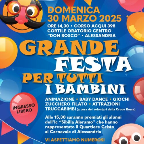 Domenica 30 marzo la grande festa per tutti coloro che hanno reso grande il Carnevale