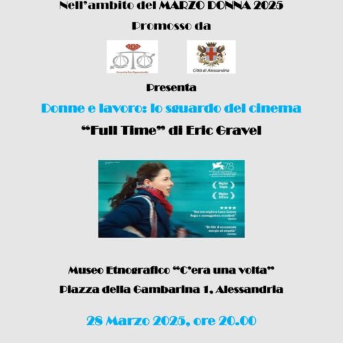 Marzo Donna: venerdì al Museo della Gambarina di Alessandria il film “Full Time”