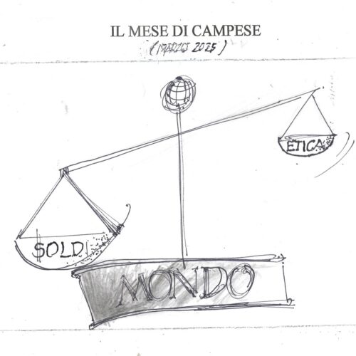 Le vignette di marzo firmate dall’artista valenzano Ezio Campese