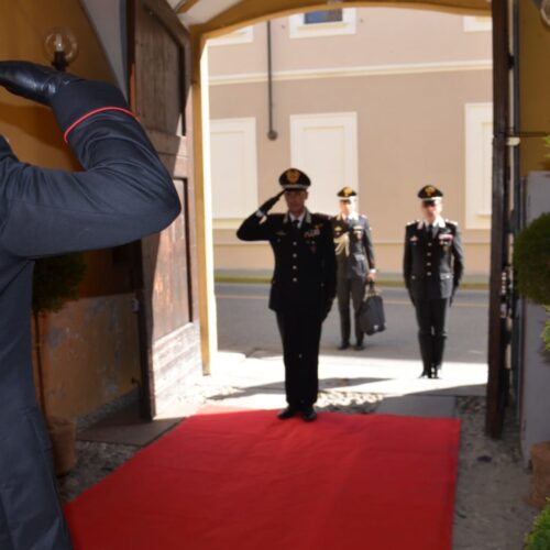 Il Comandante dell’Interregionale “Pastrengo” visita la nuova caserma dei Carabinieri di Casale