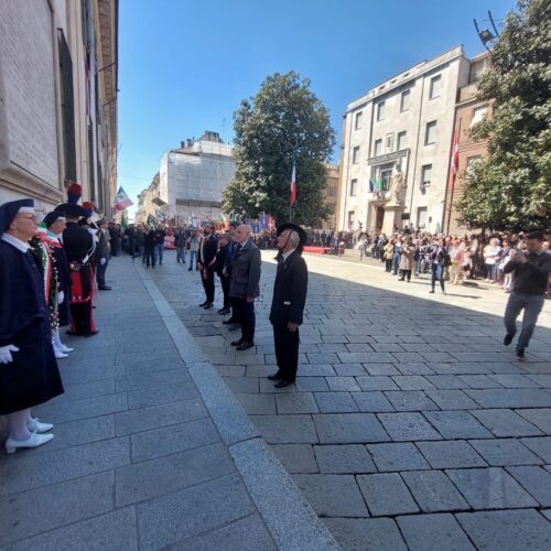 25 aprile: la cerimonia di commemorazione a Pavia