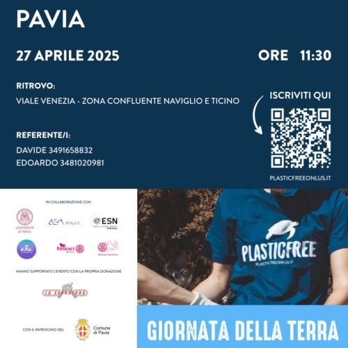 Pavia ripulisce il Confluente: studenti e volontari in azione con Plastic Free per la Giornata della Terra
