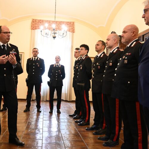 Carabinieri: 14 promozioni e il saluto a due militari in congedo