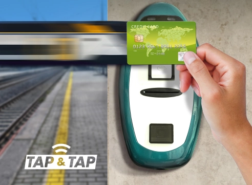 Regionali: da sabato anche ad Alessandria e Arquata il servizio “Tap&Tap” per pagamento contactless
