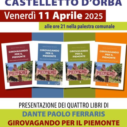 Con Dante Ferraris “Girovagando per il Piemonte”