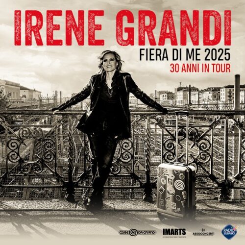 Irene Grandi torna sui palchi di tutta Italia con il “Fiera Di Me Tour”