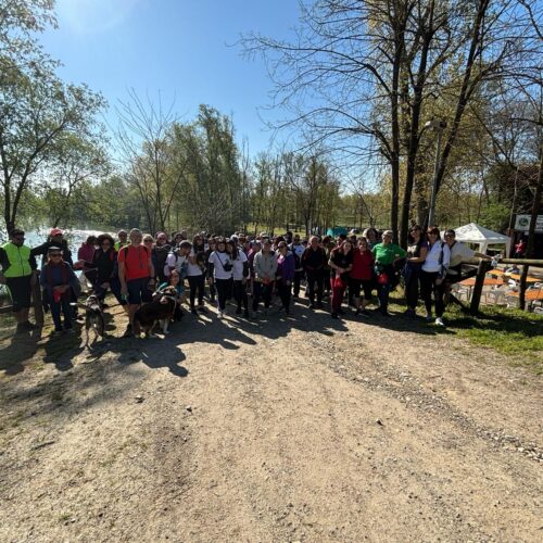 Passeggiata tra i ciliegi in fiore a Rivarone: oltre 100 persone