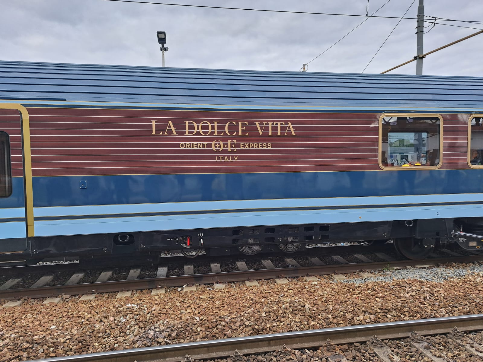 Il treno La Dolce Vita questa mattina è passato da Alessandria