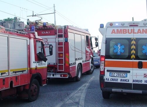 Incidente lungo il tratto dell’A7 all’altezza di Tortona. Soccorritori sul posto