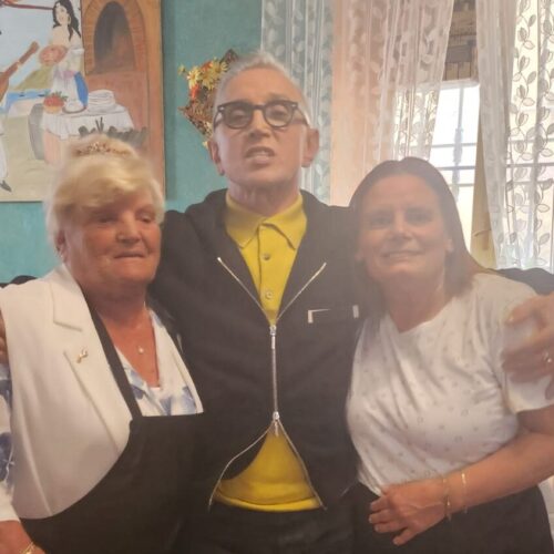 Bruno Barbieri e Joe Bastianich a Vignale per un programma tv: “Quanti complimenti al nostro menù”