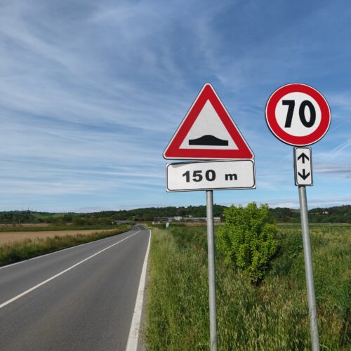 Dosso tra Alessandria e Valle S. Bartolomeo: installazione nuova segnaletica entro fine maggio