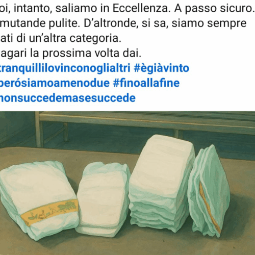 Fc Alessandria pubblica post che sbeffeggia il Casale: “Avete dimenticato i pannolini”. Poi lo rimuove