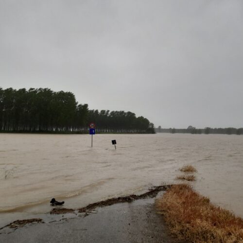 Maltempo nel Pavese: strade allagate e fiumi sorvegliati speciali