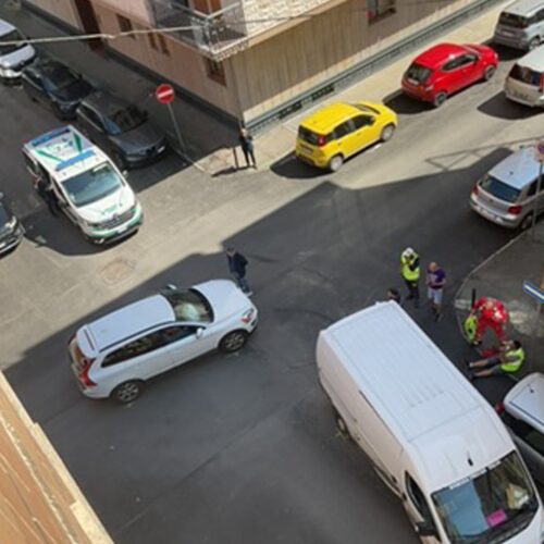 Incidente all’incrocio tra via Torino e via Messina ad Alessandria