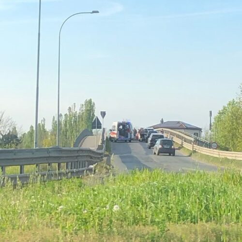 Incidente sul ponte Forlanini ad Alessandria: circolazione interrotta