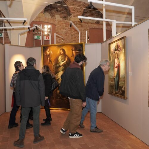 Aperta anche nel weekend di Pasqua la mostra dedicata al Moncalvo a Palatium Vetus
