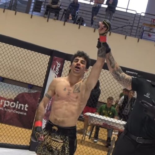 Galà di Mixed Martial Arts dilettantistiche a Roma: successo dell’alessandrino Alessio Poggio