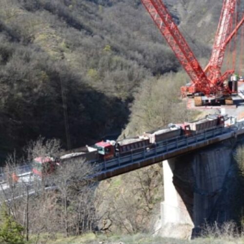 Val Borbera: mercoledì riapre il ponte della Gnocca, in anticipo rispetto al previsto