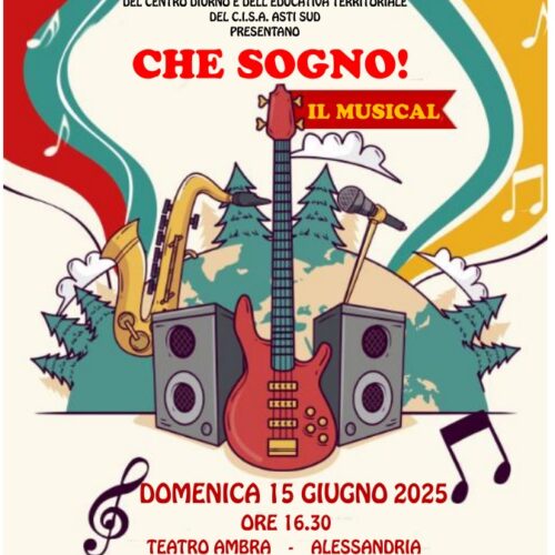 Domenica al Teatro Ambra di Alessandria il musical del centro diurno di Nizza e dell’educativa territoriale