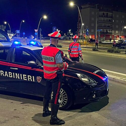 Carabinieri: due daspo Willy e una denuncia per guida sotto effetti di droga e alcol