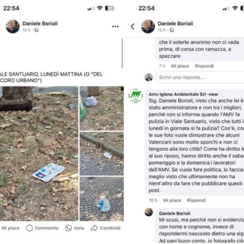 Bufera sulla risposta di AMV srl a post di Borioli. L’amministratore Daricco: “Nessun mal di pancia per la polemica”
