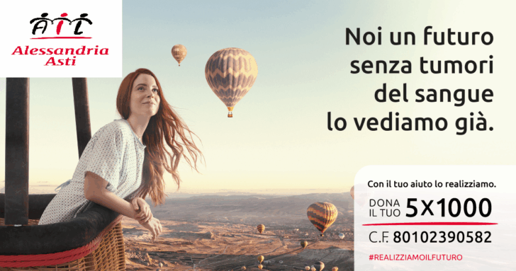 Un piccolo gesto per una grande causa: il 5×1000 all’Associazione Italiana contro Leucemie, Linfomi e Mieloma (AIL)