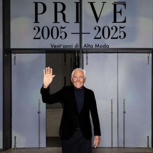Armani: addio a ‘Re Giorgio’, lo stilista che ha cambiato il modo di vestire